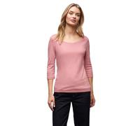 Street One 3116816 Camiseta básica con Mangas 3/4, Rosa Cipria, 36 Mujeres