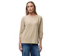 Street One 3221221 Camiseta con Textura Brillante, Beige Sanded, 38 Mujeres