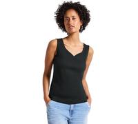 Street One 3226265 Top con Escote corazón, Pine Grove Green, 40 Mujeres