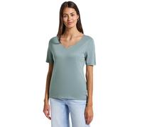 Street One 3227205 Camiseta con Escote corazón, Arona Blue, 46 para Mujer