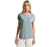 STREET ONE 3227317 Camiseta con Palabra de Aluminio, Arona Blue, 48 Mujeres