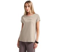 STREET ONE 3227317 Camiseta con Palabra de Aluminio, Morning Beige, 44 Mujeres