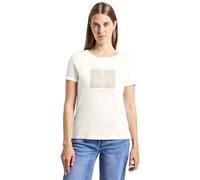 Street One 3227671 Camiseta de Arte con Giro, Blanco Crudo, 42 Mujeres