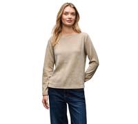 Street One 3227708 Camiseta con Cuello Barco, Beige Sanded, 40 Mujeres