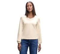 Street One 3227717 Camiseta de Aspecto de Seda, Beige Suave, 44 Mujeres