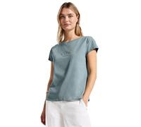 STREET ONE 3227731 Camiseta con Palabra, Arona Blue, 42 Mujeres