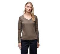 Street One 3228039 Camiseta con Escote corazón, Silk Brown, 36 para Mujer