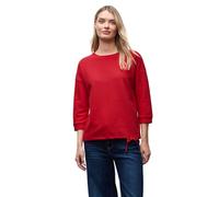 Street One 3228084 - Camiseta con Textura, Color Rojo, 42 Mujeres