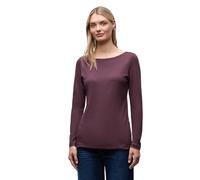 Street One 3228737 Camisa básica de Manga Larga, Jazz Berry, 44 para Mujer