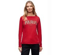 Street One 3229079 Camisa Cuello Barco, Rojo Racing, 38 Mujeres