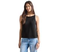 Street One 3230500 Top con Cuello de Barco y Detalle en el Hombro para Mujer (Paquete de 1), Negro, 44