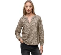 Street One 3412289 Blusa de Pana con Aspecto Leo, Beige Sanded, 44 Mujeres