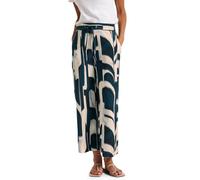 Street One 3716097 Pantalones de Pierna Ancha Estampados, Azul Marea, 38W / 26L Mujeres