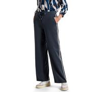 Street One 3716522 Pantalones de Rayas de galón, Azul Agua Profunda, 36W / 30L para Mujer