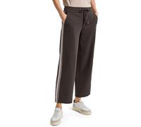 Street One 3716767 Pantalones con Estructura de Pierna Recta, Deep Roast Brown, 36W / 30L Mujeres