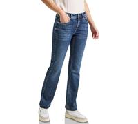 Street One 3716820 Vaqueros Acampanados, Lavado Suave Medio Azul, 30W / 30L Mujeres