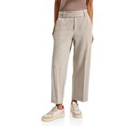 Street One 3716881 Pantalones de Pierna Recta, Malted Beige, 44W / 26L Mujeres