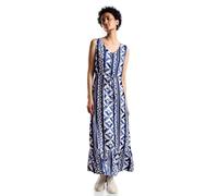 Street One A143970 Vestido Largo Estampado, Women's, Azul Cobalto Intenso, 38