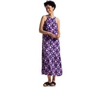 Street One A144062 Vestido Largo Estampado, Women's, Bellflower Lilac, 40