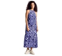 Street One A144062 Vestido Largo Estampado, Women's, Violet Blue, 40