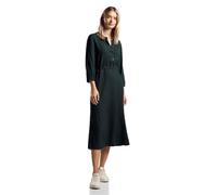 Street One A144166 Vestido Midi, Women's, Verde Oscuro, 44