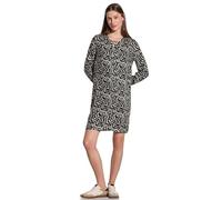 Street One A144442 Vestido de túnica con Estampado, Negro, 44 Mujeres
