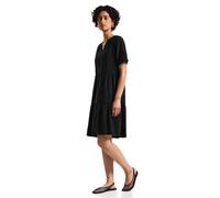 Street One A144497 Vestido de túnica, Negro, 38 Mujeres