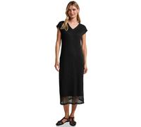 Street One A144505 Vestido de Encaje con Cuello en V, Negro, 38 Mujeres