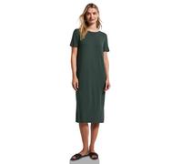 Street One A144508 Vestido con Detalle de Abertura, Verde Medio, 40 Mujeres