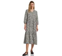 Street One A144562 Vestido con Volantes con Estampado, Pine Grove Green, 42 Mujeres