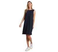 Street One A144583 Vestido de Color Liso, Azul Intenso, 42 Mujeres