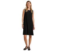 Street One A144583 Vestido de Color Liso, Negro, 40 Mujeres