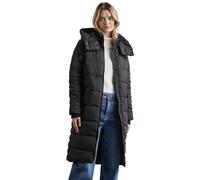 STREET ONE A201975 Largo Acolchado Jkt, Negro, 42 Mujeres