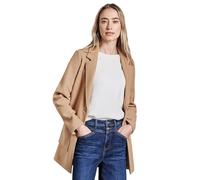 Street One A202048 Chaqueta con Cuello de Solapa, Creamy Brown, 46 Mujeres
