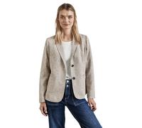 Street One A212328 Blazer con Aspecto Melange, Negro, 44 para Mujer