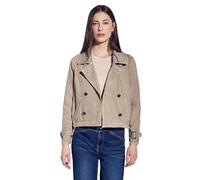 Street One A212561 Chaqueta Vaquera de Trinchera, Safari Beige Washed, 36 Mujeres