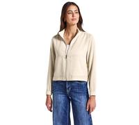 Street One A212726 Chaqueta de Aspecto Jaspeado, Silkstone White, 48 Mujeres