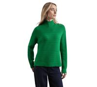 Street One A303047 Sudadera con Cable de Lujo, Color Verde, 38 para Mujer