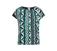 Street One A321345 Camiseta con Estampado, Women's, Cool Vintage Green, 44