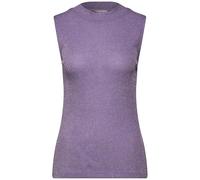 Street One A321654 Top con Purpurina, Women's, Bellflower Lilac, 44