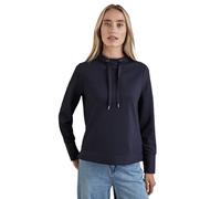Street One A322103 Camiseta con Estructura de Rayas, Night Sky Blue, 46 Mujeres