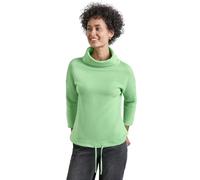 Street One A322370 LTD QR Two-Color Structure Shirt w.Big Collar, Verde Gleam, 38 Mujeres