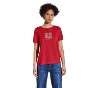 Street One A322697 Camiseta con Palabra, Glory Red, 38 Mujeres