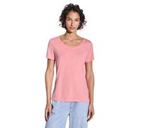 Street One A322897 Camiseta básica en Color Liso, Melocotón Rubor, 40 Mujeres