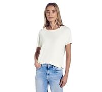 Street One A323114 Camiseta en Color Liso, Blanco Crudo, 42 Mujeres