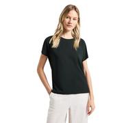 Street One A323114 Camiseta en Color Liso, Pine Grove Green, 36 Mujeres