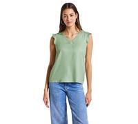Street One A323507 Top de Cuello en V con Detalles de Ganchillo Mujer (Pack de 1)