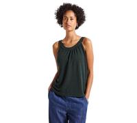Street One A323538 Top de Verano con Aspecto de Lino, Pine Grove Green, 46 Mujeres