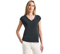 Street One A323548 Camiseta con Escote corazón, Pine Grove Green, 42 Mujeres