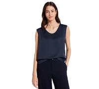 Street One A344656 Top de Satén, Women's, Smooth Sand Beige, 44
